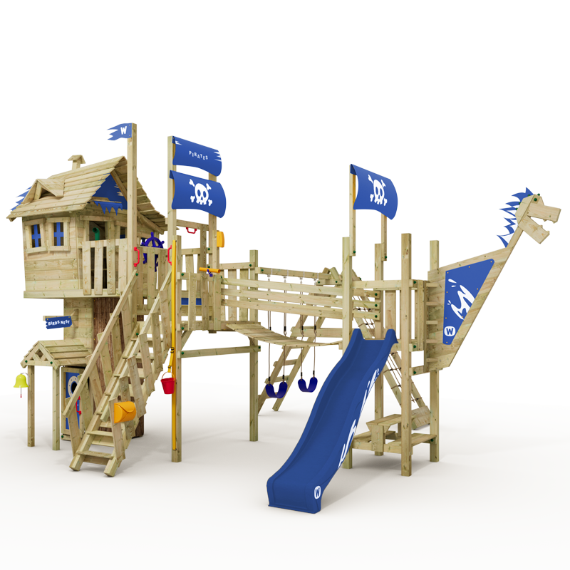 Boomhuis Wickey Prime NeverLand Gold Edition zonder spiraalglijbaan