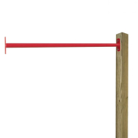 Wickey Xtra-Turn aanbouw 99 cm incl. 1 paal Rood 620971
