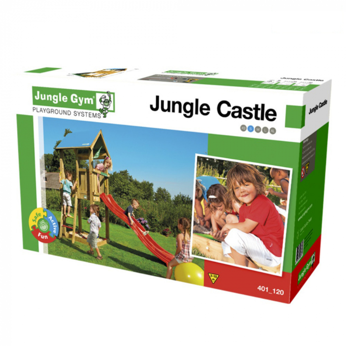 zijde Hertog Woud Speeltoestel Jungle Gym Castle bouwpakket | Klimtoestel | Wickey.nl