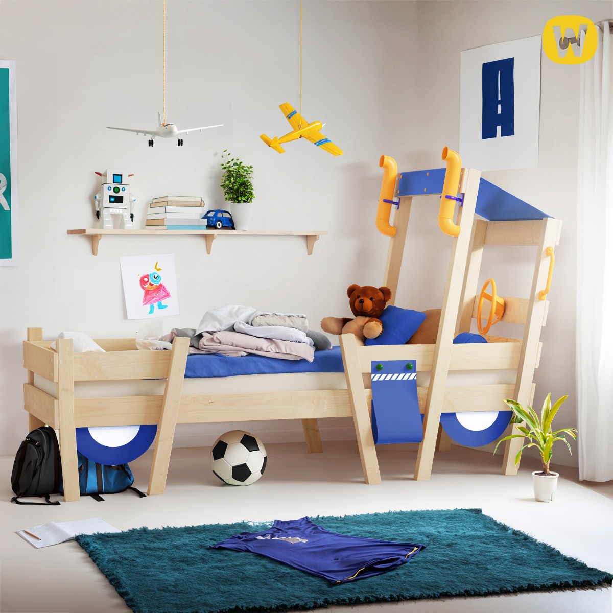 Kinderbed Wickey CrAzY Sparky Pro 630516_k