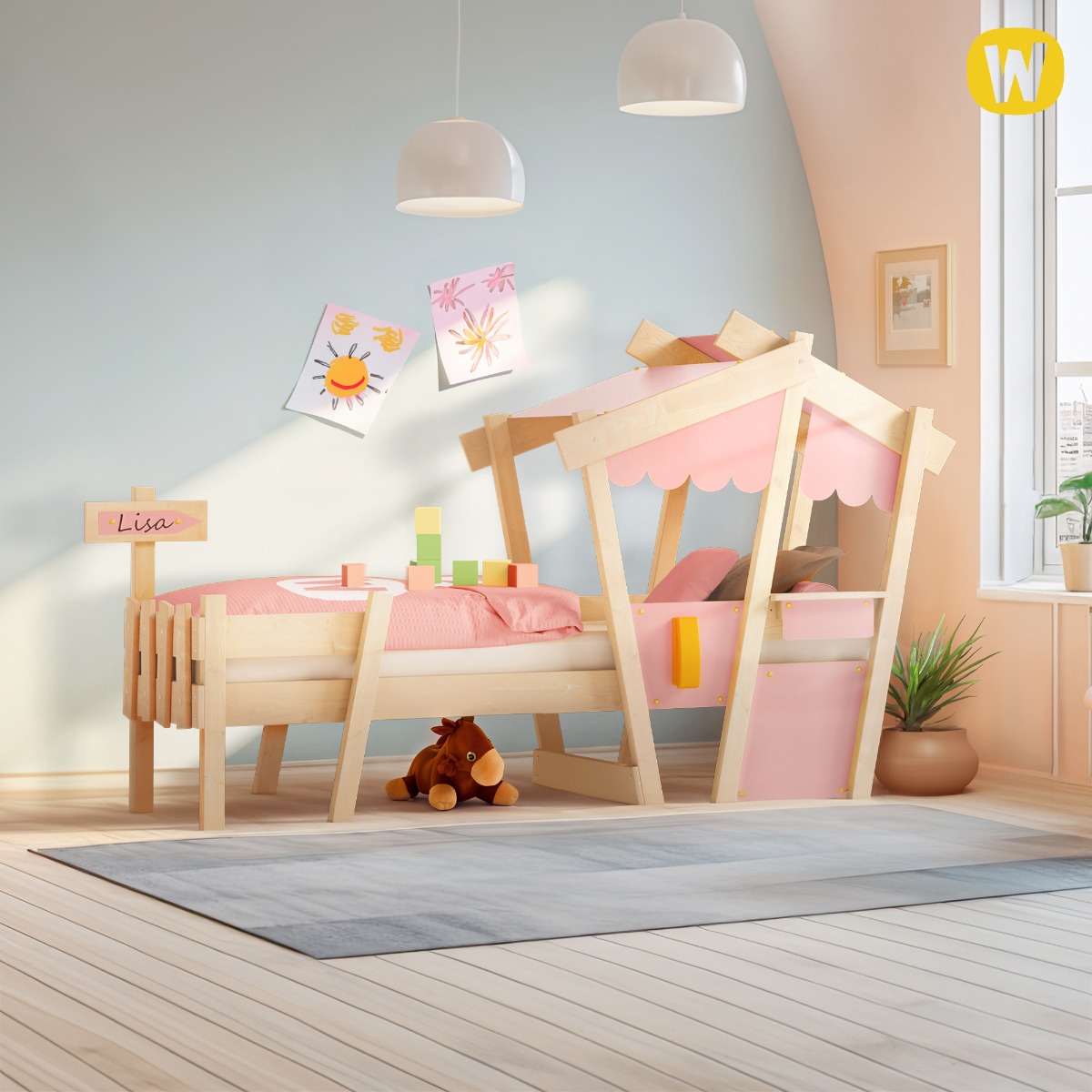 Speelbed Wickey CrAzY Candy 630510_k