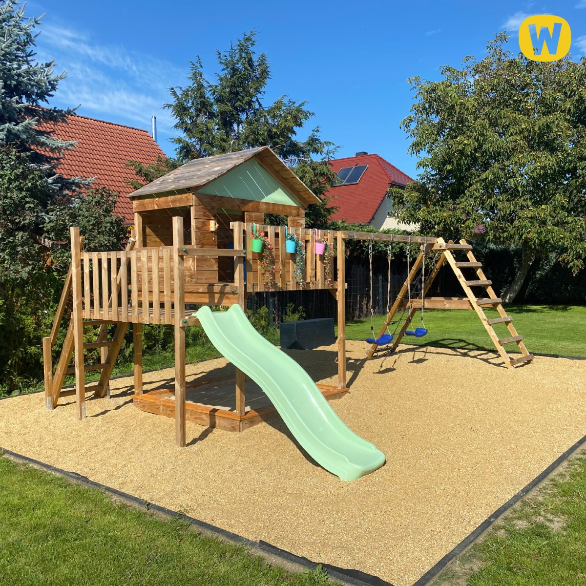 Speelhuisje op palen Wickey Smart Seastar 820860_k