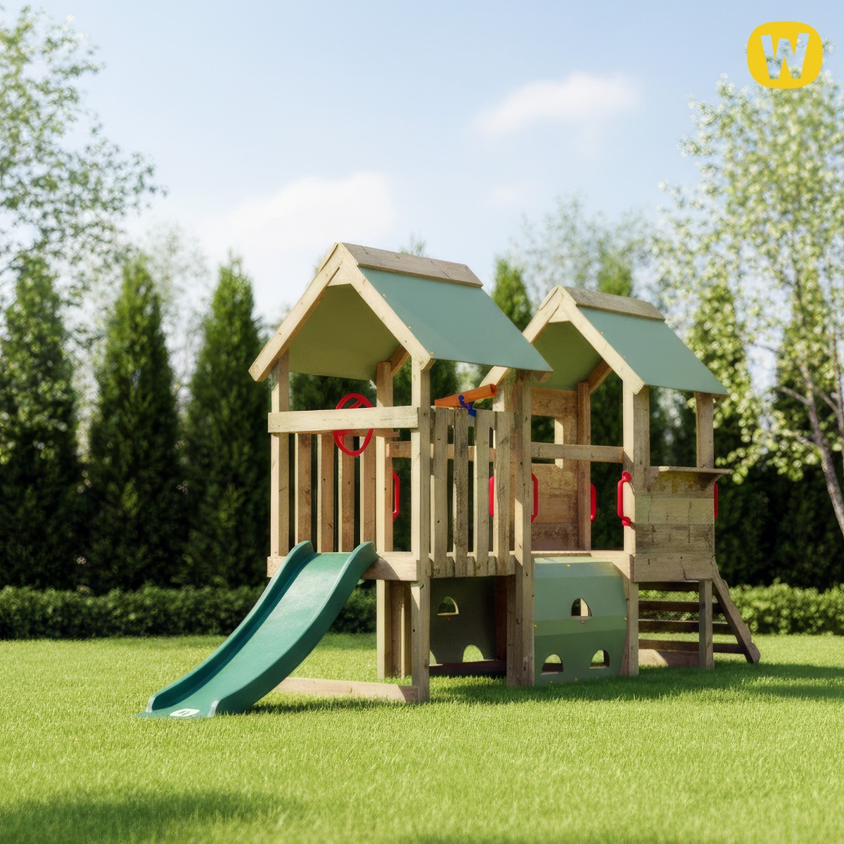 Peuter- en kleuterspeeltoestel Wickey My First Playground 2 833907_k