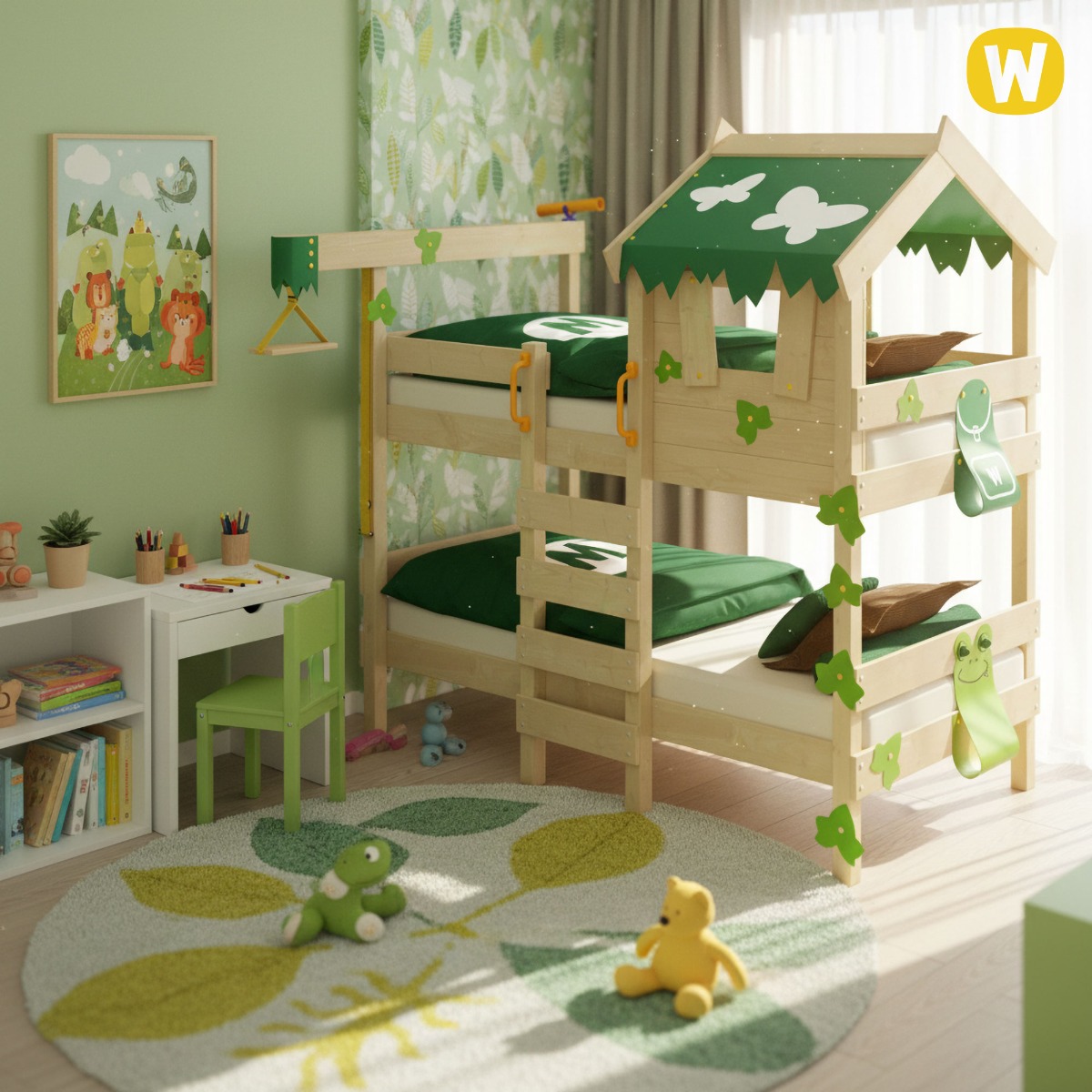 Stapelbed Wickey CrAzY Ivy 630792_k