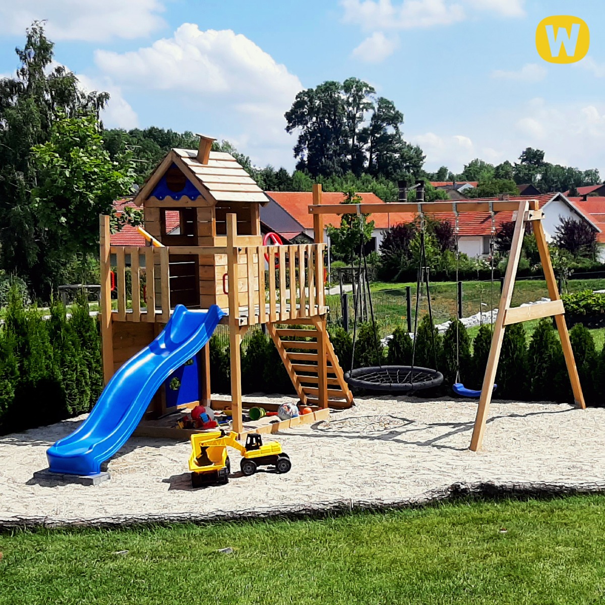 Speeltoestel Wickey Smart Lodge 150 814161_k