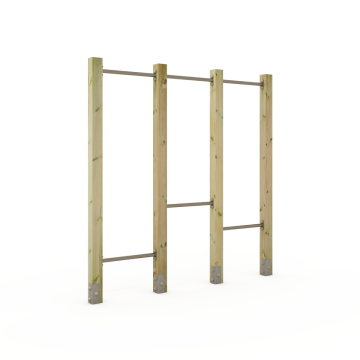 Parkour voor de speeltuin Wickey PRO Fit Step  100956