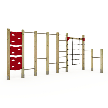 Parkour voor de speeltuin Wickey PRO Fit Striker  100962_k